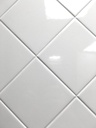 4x4 White Glossy Finish 4 1/4x4 1/4 Ceramic Subway Tile Shower Walls Backsplashes