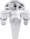 Mixing Valve G1 2inch Male Thread Hot and Cold Water Mixer Mixing Control Valve for Bathroom Shower Wall Mounted Shower Faucet Cold and Hot Water Tap Manual Shower Mixer Anti Leak