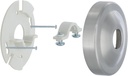 Danco 12006 Shower Arm Stabilizer Bracket and Flange Cover, No Size, Brushed Nickel