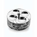 Crystal Stainless Steel Idli Plates (4X4)