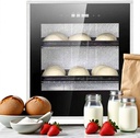 Electric Dough Proofer Machine for Home, 40L Kitchen Dough Yogurt Bread Fermentation Incubator with 20-50°C Adjustable Temperature, Removable Electric Bread Proofer, Timing and Humidity Control