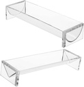 Dessert Display Stand 2 Tier Cookie Stand Cake Rack for Party Acrylic Cake Carrier