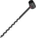 Survival Eye Auger Manual Drill Bit Portable Hand Wood Auger for Building shelters, Camping (10‑230mm/0.39‑9.06in)