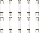PATIKIL Microwave Cartridge Fuse, 10 Pack 10A 6x30mm Universal Replacement Part for Most Universal Microwave Oven