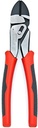 Crescent 8" Diagonal Compound Action Dual Material Cutting Plier - CCA5428 , Red