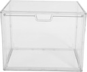 Large Airtight Bread Storage Container Lids Acrylic Bread Box for Kitchen Shop and Countertop