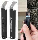 NACETURE Vinyl Siding Tools 2 Pack –7 Inch Heavy Duty Vinyl Siding Repair with Durable Steel, Vinyl Siding Removal Tool for House Siding Installation, Avoid Damaging Vinyl Siding (2)