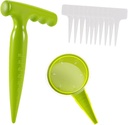 GANAZONO 1set Garden Hand Tool Kit Dispenser Tool and Sowing Dial for Easy Planting Plastic Garden Labels Included for Outdoor Gardening and Plant Care