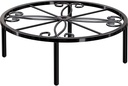 10.24IN Short Plant Stand-Heavy Duty Flower Pot Stand, Potted Plant Holder, Anti-rust Metal Plant Pot Shelf for Room Indoor and Outdoor Courtyard, Gardens.