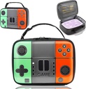Kids Lunch Box, Boy Gamer Lunch Bag, Dourable PU Leather Insulated Lunchbox, Extra Inner Mesh Bag Fit Ice Pack for Boy Game Lunch Boxes, Perfect Size Lunchbox For School and Daycare