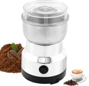 Electric Coffee and Spice Grinder With 4 Stainless Steel Blades - 300ml Fast Grinding Mill, One Button Use Portable for Home Kitchen