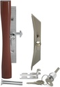 Brixwell 13-101 Patio Door Handle with Key Chrome