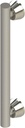 Linear Bar - 18" Straight Grab Bar: Brushed Stainless