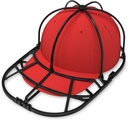 XQXA Hat Washer Cage for Baseball Caps - Hat Cleaner for Washing Machine & Dishwasher, Fits Adult & Kids Caps - Baseball Cap Washing Cage-Black