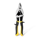 HURRICANE Bulldog Aviation Tin Snips, 9-1/2 Inch. Straight Cut Bulldog Metal Cutters, Bulldog Cut Aviation Snips, Sheet Metal Shears, for HVAC & DIY Projects