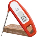 Lavatools Javelin® Ultra-Fast 3-Second Digital Instant Read Meat Thermometer for Grill and Cooking, 2.75" Probe, Compact Foldable Design, Large Display, IP65 Water Resistant, NSF Certified – Sambal