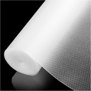 100% EVA Shelf Liner for Kitchen Cabinet, 12" x 240" Drawer Liners Non Adhesive Non Slip Waterproof Plastic Paper, Dresser Pantry Bathroom Refrigerator Protector, Clear