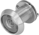 Door Viewer Copper Door Peephole, Anti Theft Safety Door Viewer for 15-25mm Doors, Easy Installation High Performance
