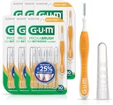 GUM Proxabrush Go-Betweens - Ultra Tight - Interdental Brushes - Soft Bristled Dental Picks for Plaque Removal Health - Safe for Braces & Dental Devices, 10ct (Pack of 6)