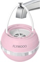Bath Water Filter for Tub Faucet - 8 Stages Bathtub Water Filter Reduces Contaminants for Softer, Smoother Skin - 2,500 Gallons of Filtration, BPA Free (Pink)