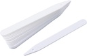 Delatanus 6 Inch Plant Markers, White - 100pcs