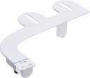Brondell WS-11 Rinslet Single Nozzle Bidet Attachment, White