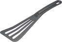 Matfer Bourgeat Exoglass® High Temperature Slotted Pelton Spatula/Turner, Grey