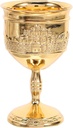 LUOZZY European Liquor Cup Vintage Style Wine Cup Delicate Multi-function Goblet Decoration Wine Supply - Golden